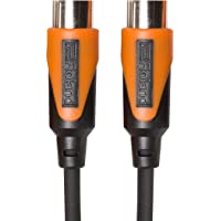 Cable MIDI de la serie Black de Roland- 1 m de longitud - RMIDI-B3